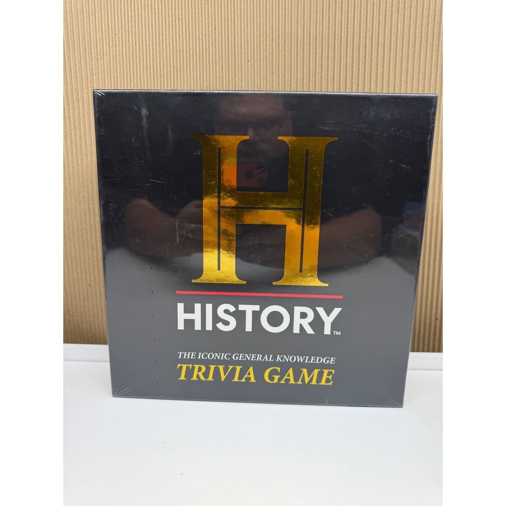 History Trivia Game The Iconic General Knowledge Strategy Board Game New Sealed